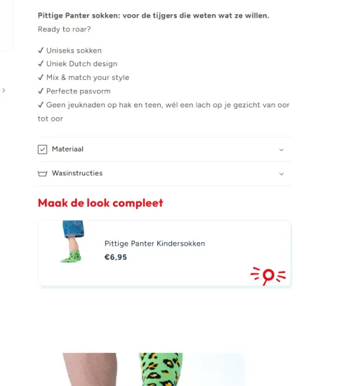 Eigen systeem personalisatie PopieJopies Shopify webshop