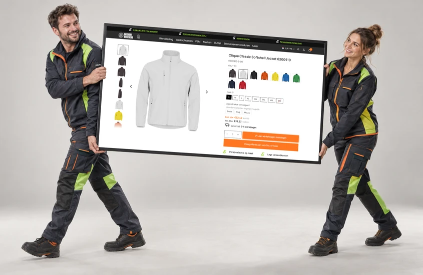 Unishore Workwear Shopify Webhop Horizon theme